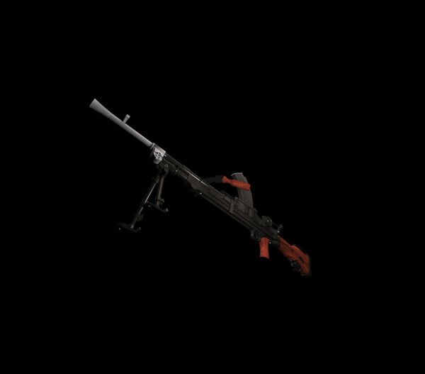 3dsmax 303 bren mk 1 - 303 BREN MK 1 MACHINEGUN by yama25m